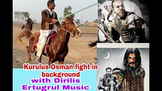 Horse Video with Dirilis Ertugrul Music | Kurulus Osman video | combination of Dirilis & Kurulus screenshot 3