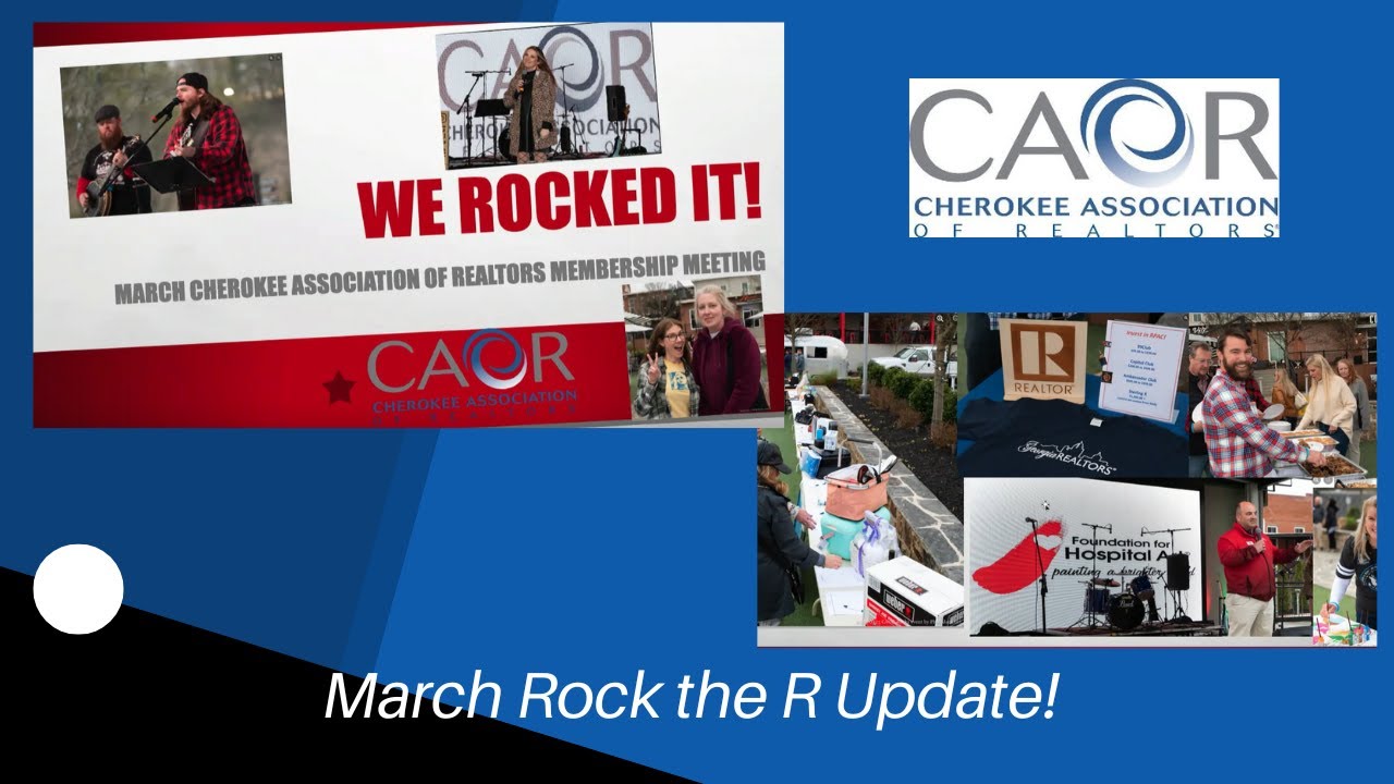 March Rock the R Event Update!  Cherokee Association of REALTORS