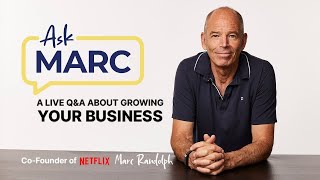 Ask Marc Randolph (Co-Founder of Netflix) - Live Q&A November