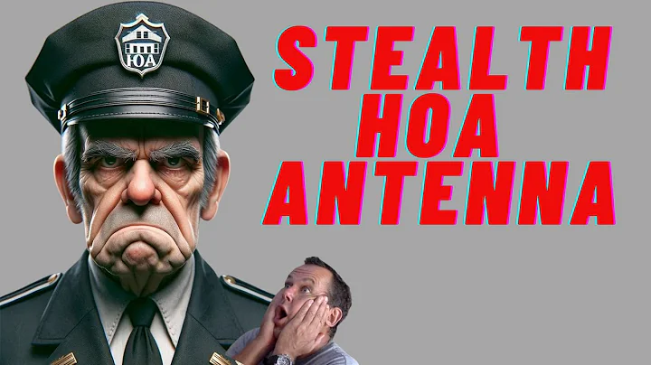 Stealth HOA Antenna #antenna #hamradio #HOA