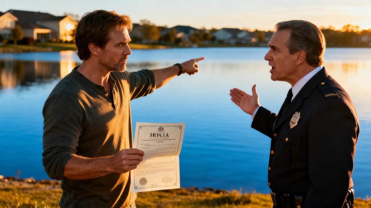 HOA Built a Floating Restaurant on My Lake — But Screamed When I Drained the Water Overnight