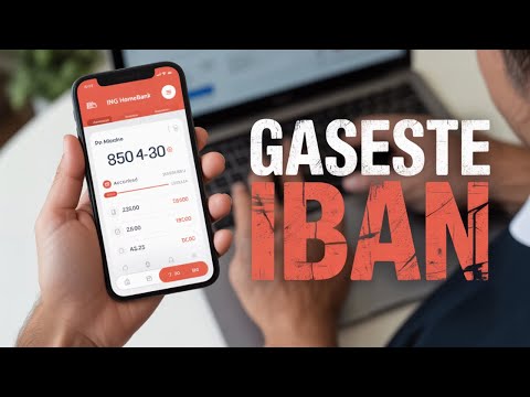 Cum să găsești contul IBAN pe ING HomeBank