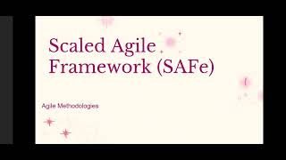 Kanban SAFe  Framework