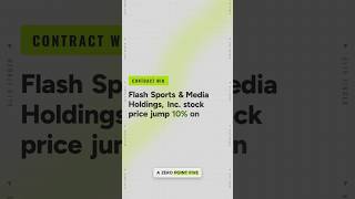 Alfa Finder Called It: Flash Sports & Media Holdings, Inc. (FLZH) Up 10% Since Our Contract Win