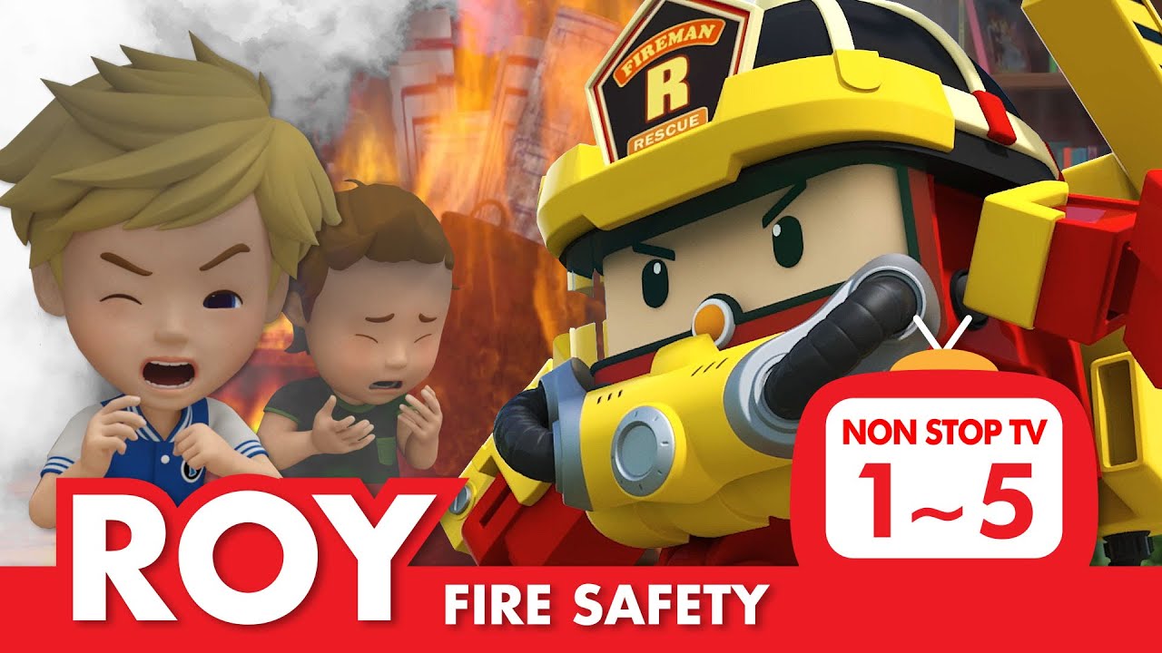 Episode Lengkap Keselamatan Kebakaran│01~05 Episodes│ROY│Robocar POLI TV Bahasa Indonesia