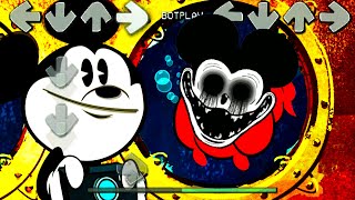 Mickey Mouse ALL STAGES (0-4) Friday Night Funkin' be like + BONUS Pibby My Doll Song FNF