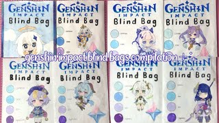 Genshin ImpactPaper Blind Bags Compilation ✨| ASMR | sanriolve