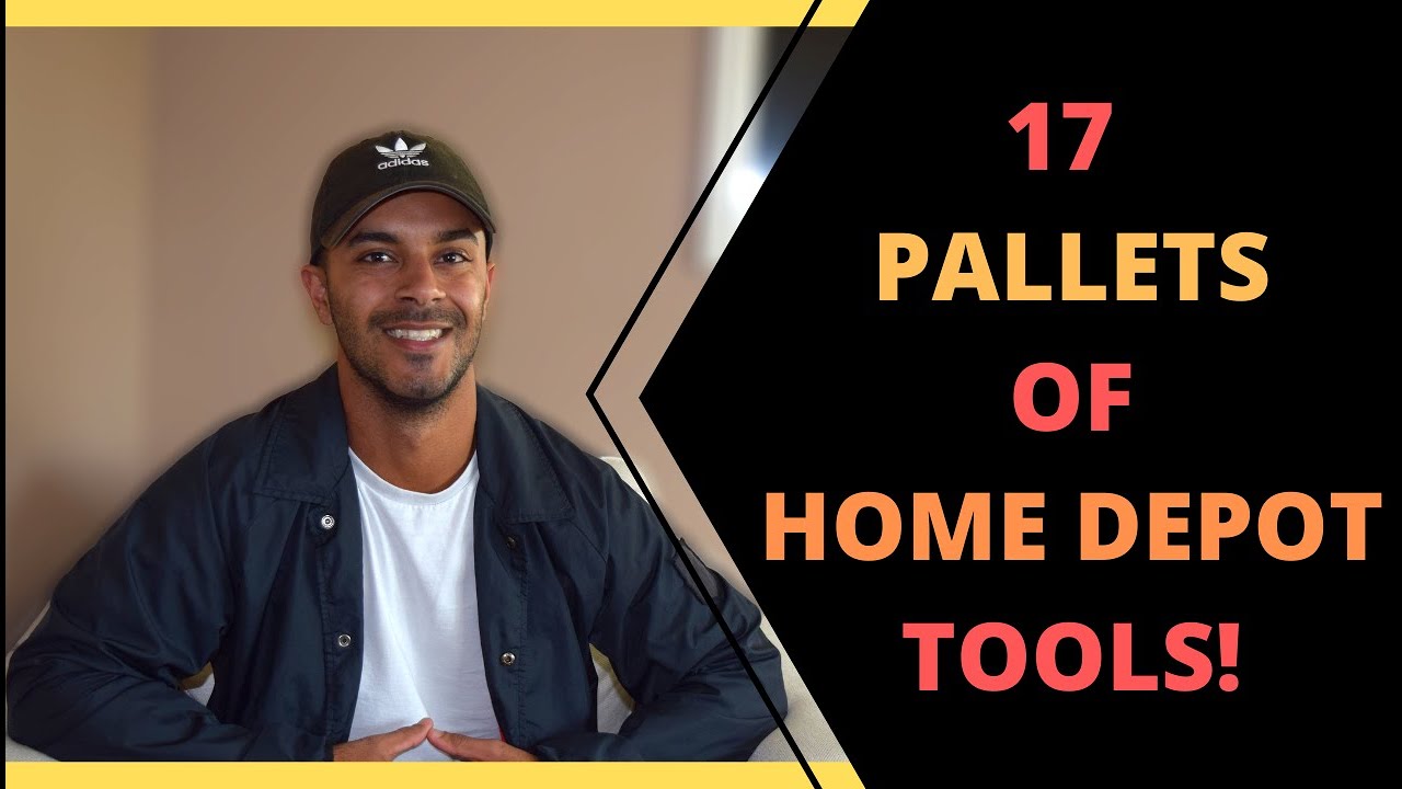 Huge Home Depot Online Liquidation Purchase 17 Pallets of Home Depot