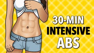 30-Minute Abs Overdrive: Upper Abs + Lower Abs Intensive Workout