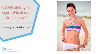 CoolSculpting vs. Liposuction - Which one do I choose?