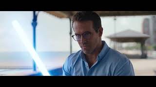 The Lightsaber scene |  Freeguy 2021 | Ryan Reynolds 