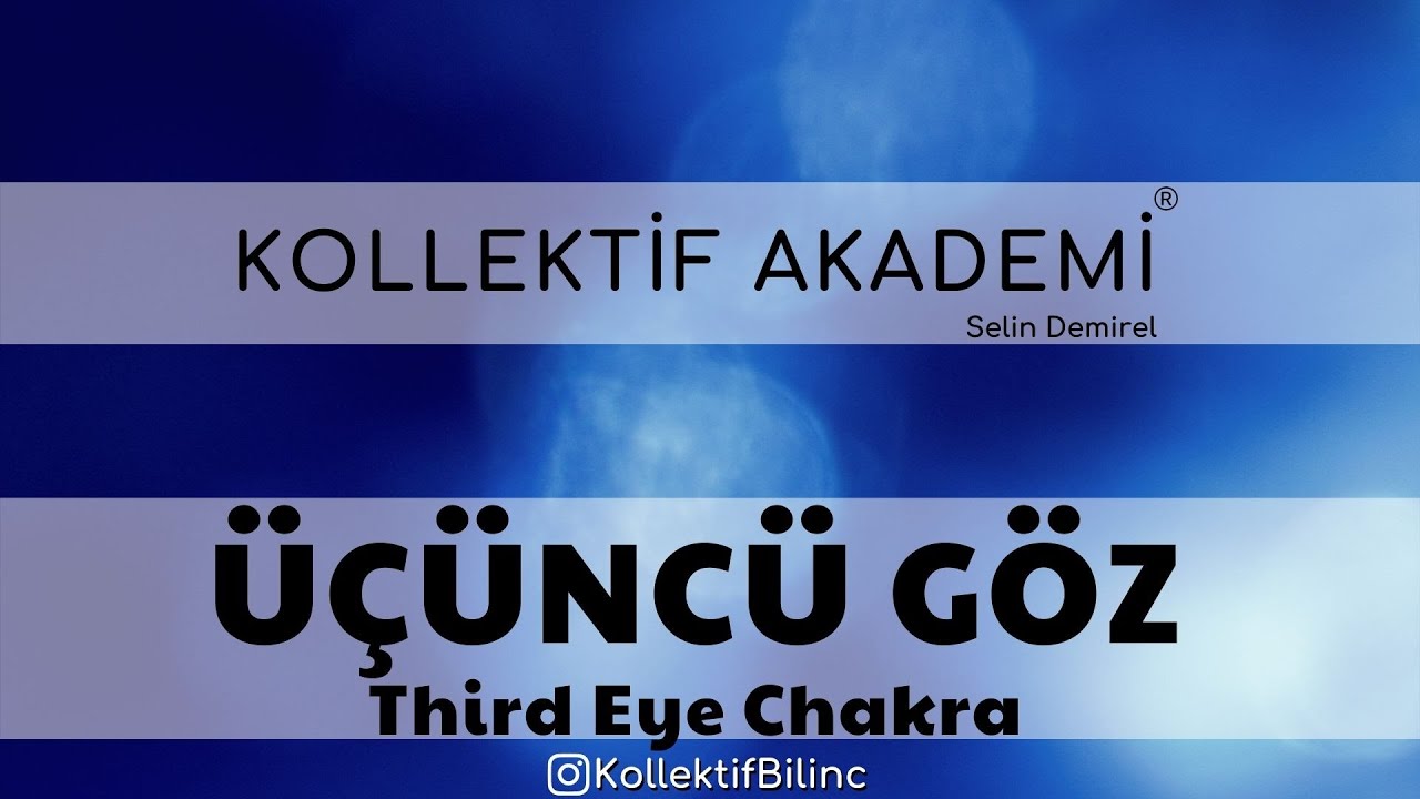 Bilinçaltı 3.göz Çakra dengeleme müziği - Balancing the 3rd third eye chakra sleep music