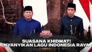 Download lagu Menyanyikan Lagu Indonesia Raya | DAHSYATNYA PELANTIKAN PRESIDEN DAN WAKIL PRESIDEN RI 2O24 - 2029