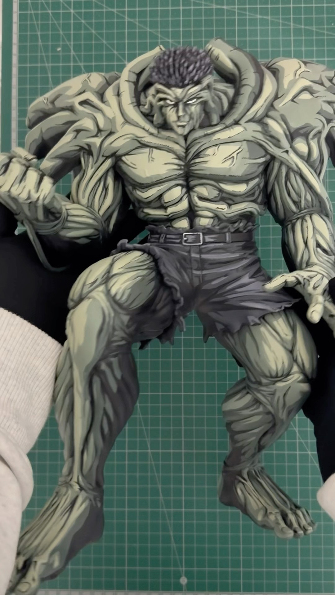 戸愚呂（弟）リペイント #repaint #figure #幽遊白書 #YuYuHakusho