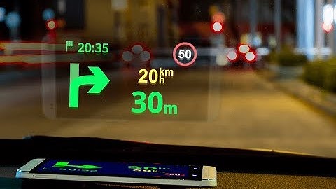 Sygic GPS Navigation Head-up Display (HUD)