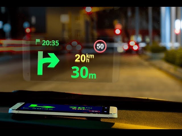 What is a Head-up Display a.k.a. HUD - Sygic