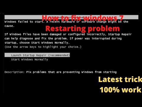 How to fix A Pc Restarting Again and Again Automatically Problem ...
