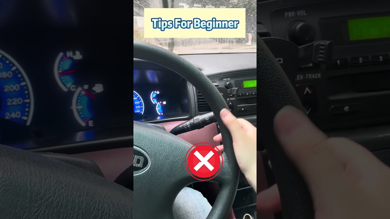 Car knowledge that novices must know 