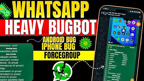 WhatsApp New Heavy & Working BugBot || Android Bug / Ios Bug 🦠 WhatsApp Cra*h Bugbot 2026