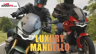Moto Guzzi V100 Mandello vs V100 S  Comparison Test