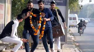 welcome Chacha prank with dhol  _ INDIA'S number 1 ghost prank channel _ pranks in INDIA 2020.