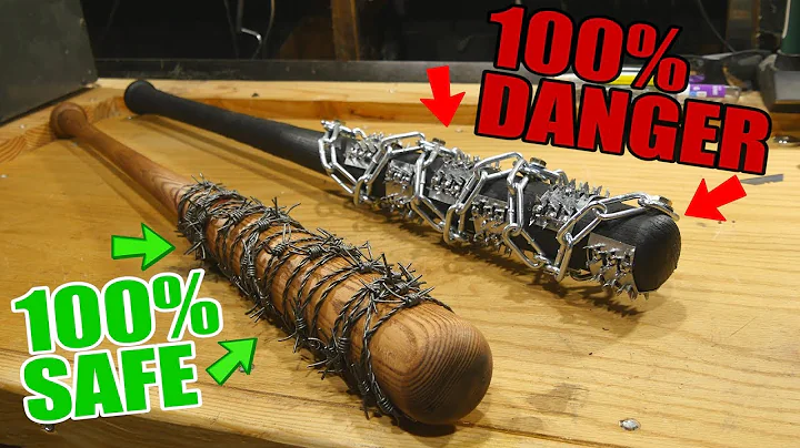 -DIY- 100% SAFE Fully Realistic LUCILLE (The Walki...