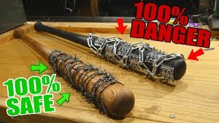 DIY 100% SAFE Fully Realistic LUCILLE (The Walking Dead) + Ultra Lucille 2.0