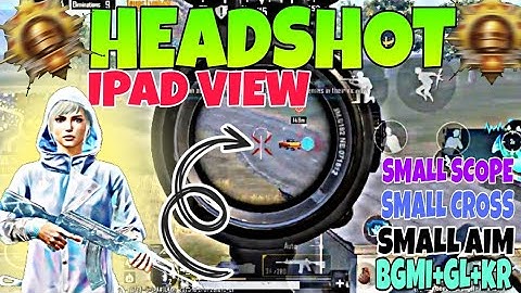 Headshot+ipad view file 🗃 | ipad mini 5 view HDR 120 fps | headshot 1v4 easy tin tin sound only😤🤯🥶🤡😱