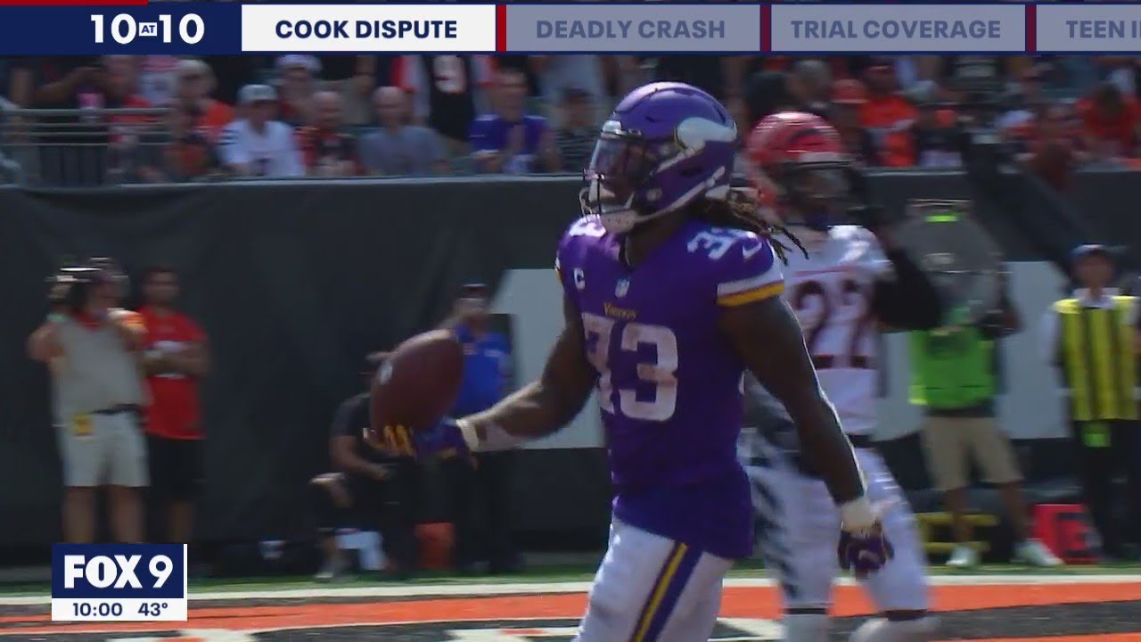 Vikings RB Dalvin Cook faces lawsuit over incident at home involving ex-girlfriend | FOX 9 KMSP