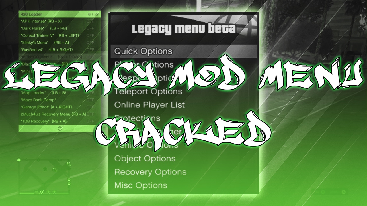 GTA 5 LEGACY MOD MENU CRACKED 1.27/TU27 JTAG/RGH +DOWNLOAD YouTube