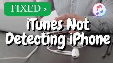 iTunes Not Working (Detecting iPhone) - Quick FIX