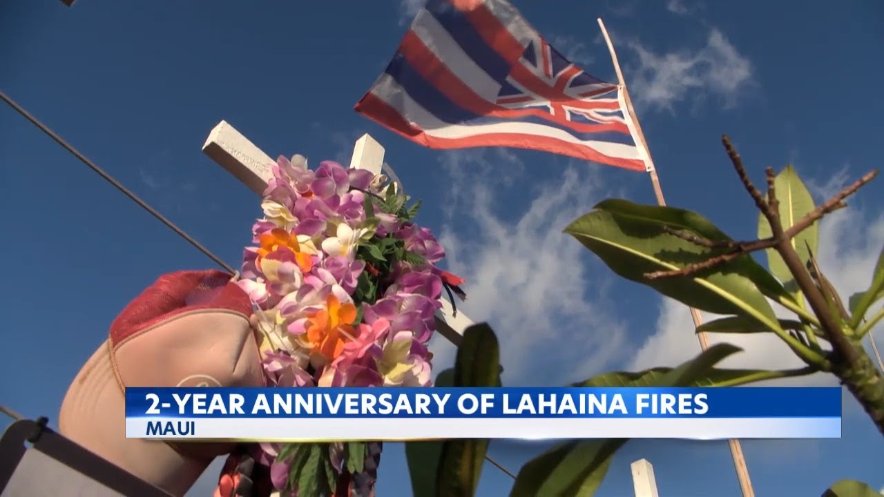 Lahaina survivors unite 2 years later to remember lives lost in wildfires