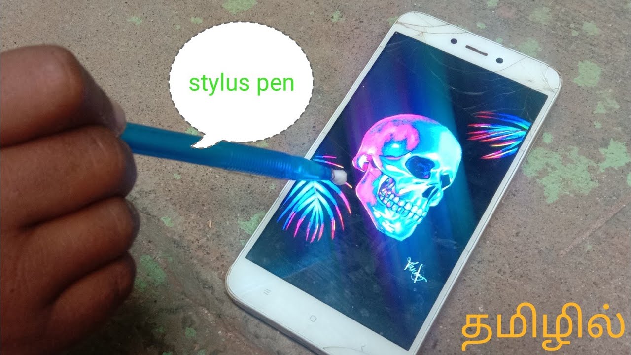 How to make a stylus pen in Tamil/useful gadget/Fine crafts YouTube