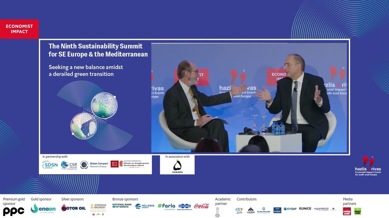 Harry Sachinis on "Water wars? Scarcity, politics and survival in the Mediterranean"