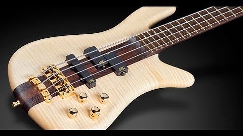 Warwick Custom Shop Masterbuilt - Streamer Stage 1 Flamed Maple Top Natural Oil Finish 16-3173