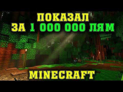 Показал майнкрафт за 1 миллион? - Игра Minecraft