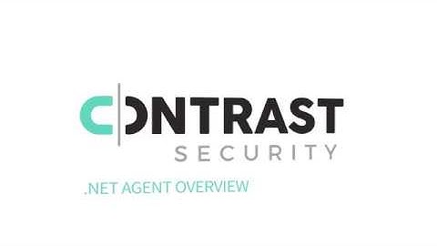 Introduction To the Contrast .NET Agent