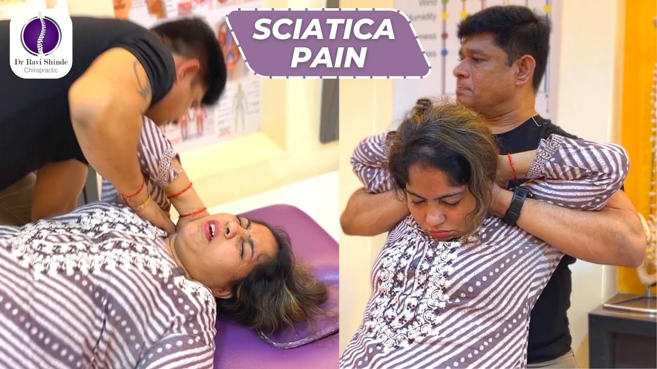 EXTREME Sciatica treatment | Chiropractor India | Dr Ravi Shinde #chiropractic #mumbai #thane #pune