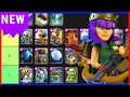 *NEWEST* CLASH ROYALE CARD TIER LIST!