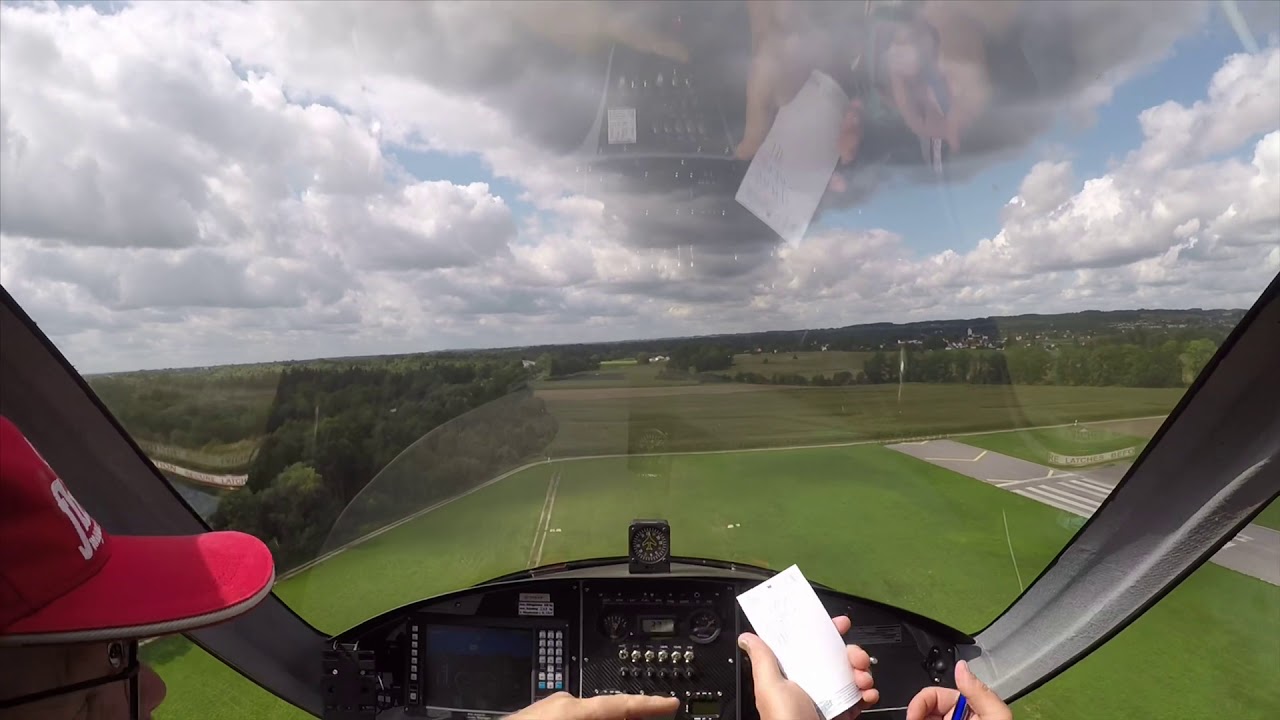 Flight Exam Gyrocopter Magni M24 Tragschrauber Flugprüfung 20190816