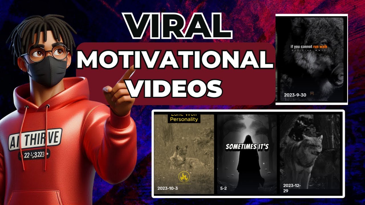 How to Create VIRAL Short Motivational Videos & Reels for MILLIONS of ...