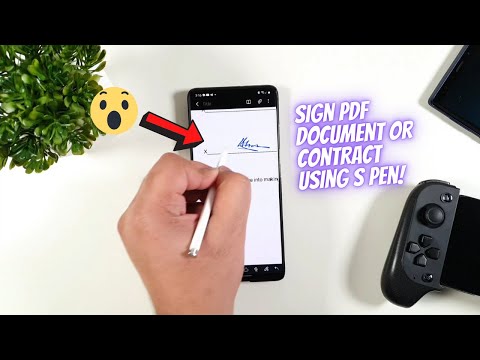 Videó: Hogyan adhatok aláírást a Samsung Note-hoz?