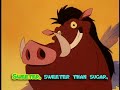 (DVD 60fps) Disney Sing-Along Songs | The Circle of Life: Timon and Pumbaa Songs