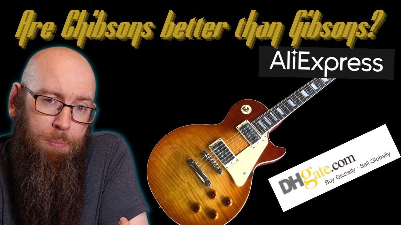 Chibson Les Paul upgraded and a Gibson Les Paul studio in the same song.