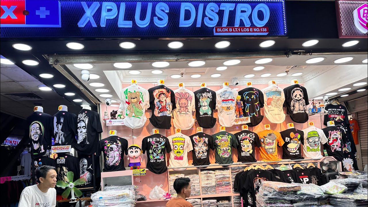 Pusat grosir baju kaos cowo terbaru xplus distro