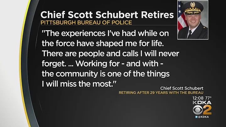 Pittsburgh Police Chief Scott Schubert retires fro...