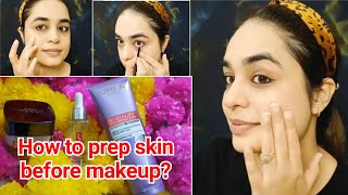 How I prep my skin before makeup  | Skincare before Makeup ft LOréal Paris