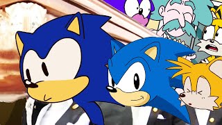 Sonic Parody Cartoon Part 2  - Coffin Dance Cover