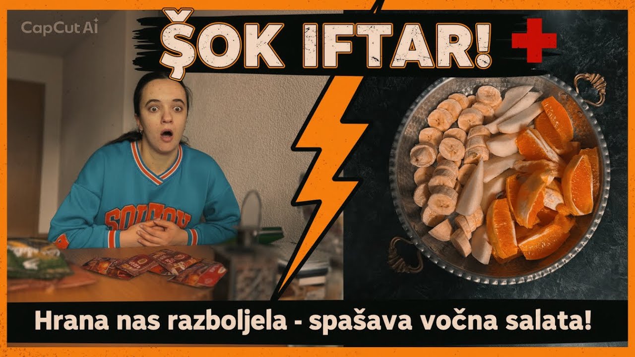 Ramazan/Miran dan na selu.Priprema za Iftar/Hranu koju sam napravila morala sam baciti.