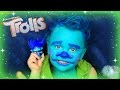 3 Year Old Does Trolls Branch Transformation!!! With BLUE Hair!!!